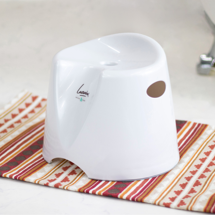 透明バスチェア