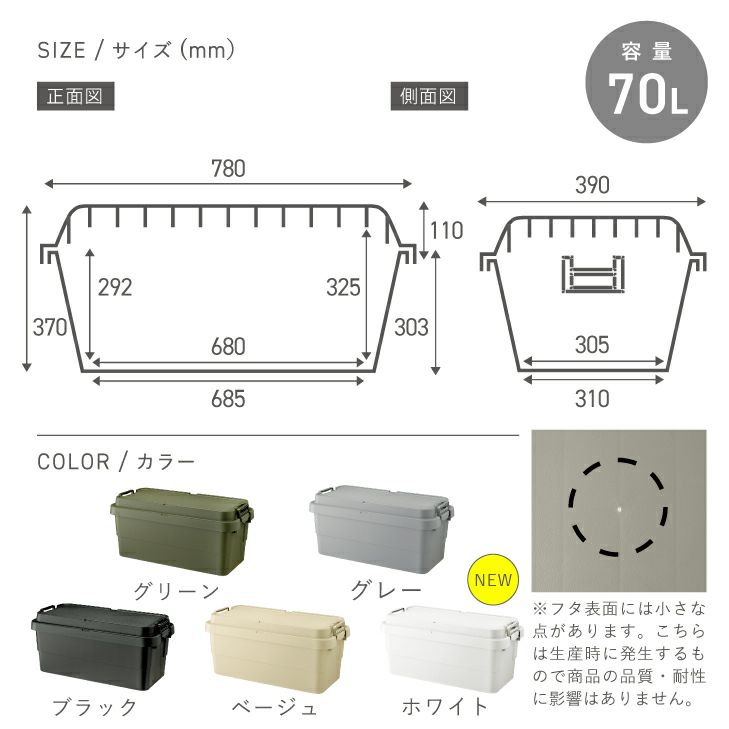 トランクカーゴ TC-70S | リス公式オンラインショップ