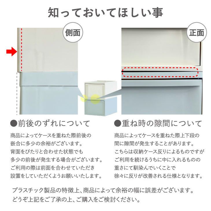 スタックシステムケース ワイドL 2段セット(引き出し収納 スタックシステムケース ワイドL 2段セット(引き出し収納