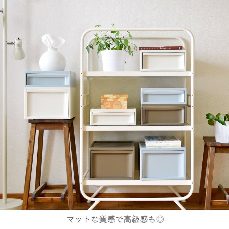 収納棚　収納ケース　二段 Amazon｜押入れ 収納ケース チェスト 深型 引き出し 2段