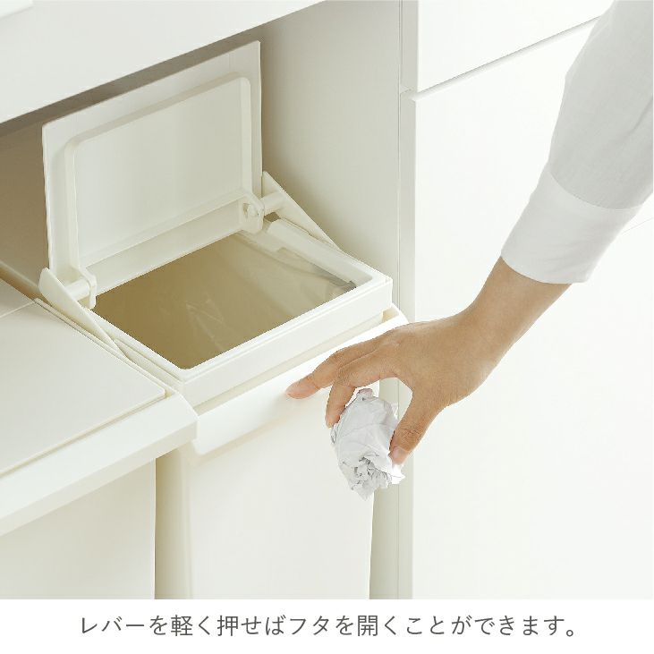 RISU（家具、インテリア） ゴミ箱 45リットル袋対応 おしゃれ